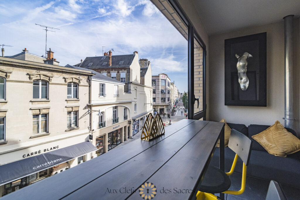 Appartement T2 meublé hypercentre Reims – 2 pièces – 1 chambre – 43 m²