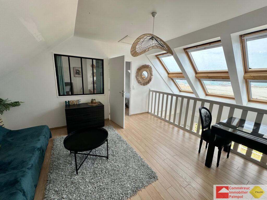 À VENDRE   PLOUBAZLANEC – Maison 5 pièces avec vue mer excep – 5 pièces – 4 chambres – 120 m²