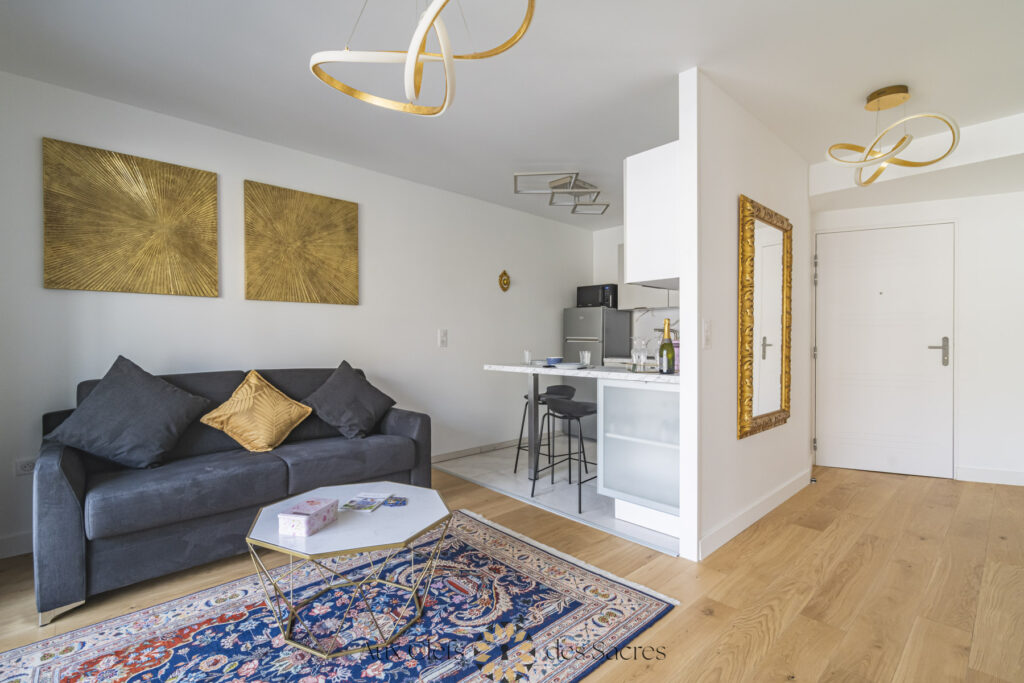Appartement T2 meublé hypercentre Reims – 2 pièces – 1 chambre – 43 m²