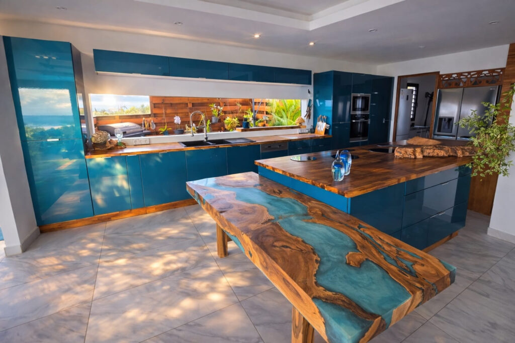 VILLA DE LUXE AVEC VUE MER 180o – SAINT FRANCOIS – 7 pièces – 5 chambres – 254.6 m²
