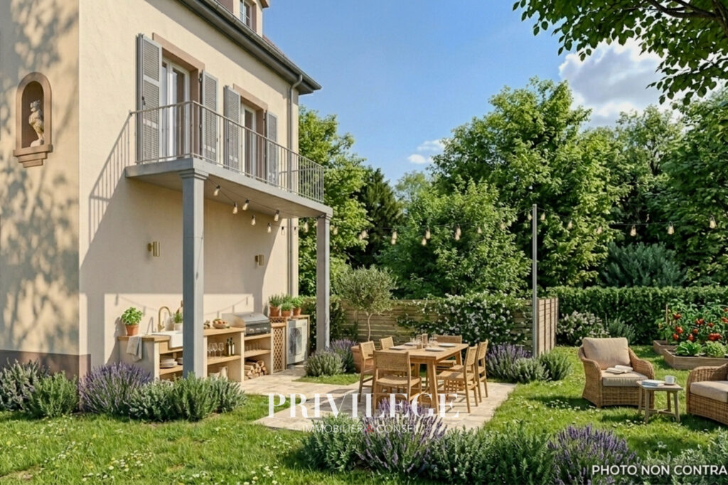 Lyon 9 – St Rambert  proche de l&rsquo;Ile Barbe- Duplex comme u – 5 pièces – 4 chambres – 163.74 m²