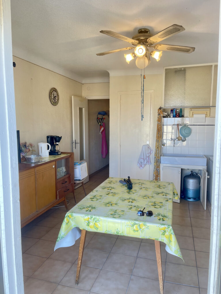 T2 Centre Canet vue Mer – 2 pièces – 1 chambre – 35.23 m²