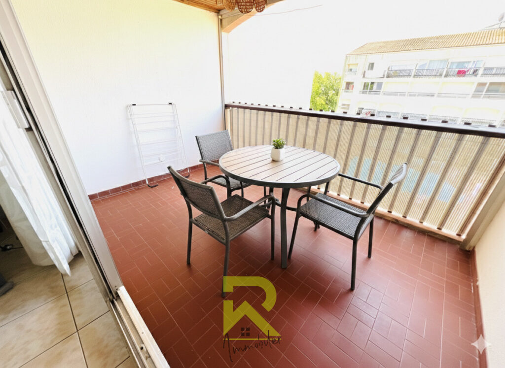 APPARTEMENT 3 PIECES AVEC GARAGE-LE CAP D&rsquo;AGDE – 3 pièces – 2 chambres – 60 m²