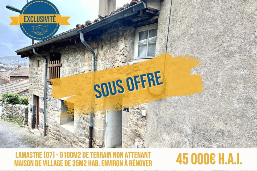 Maison à vendre à Lamastre
