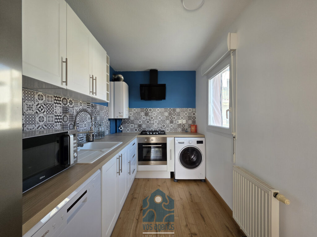 Appartement 2 pièces avec terrasse et garage – 2 pièces – 1 chambre – 53 m²