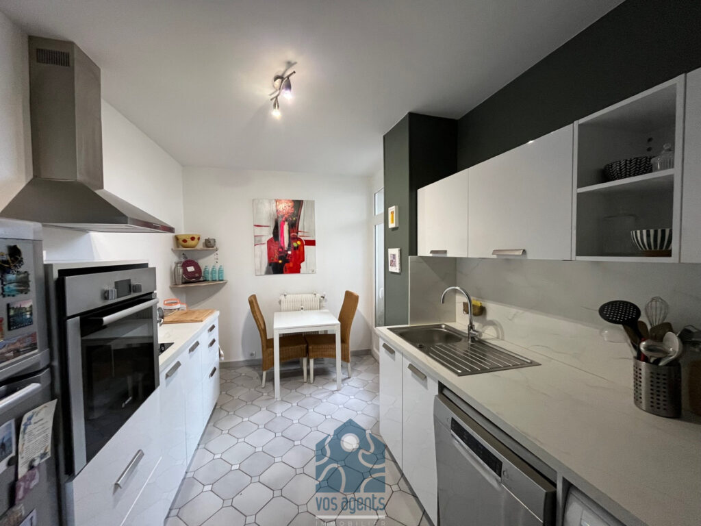 Appartement 3 pièces avec balcon, terrasse et cave – 3 pièces – 2 chambres – 66.2 m²