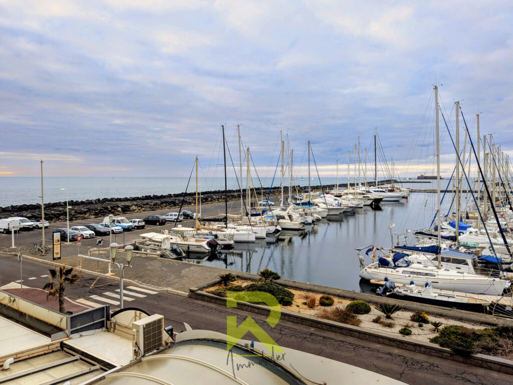 vue mer exceptionnelle, appartement rénové 50m2 T3, terrasse – 3 pièces – 2 chambres – 50 m²