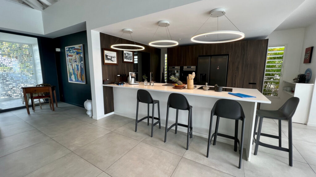 Villa de luxe VUE MER St François – 5 pièces – 3 chambres – 155 m²