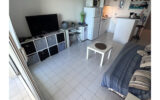 Le Cap D&rsquo;Agde Mail de Rochelongue – vue mer – 3 pièces – 2 chambres – 43 m²