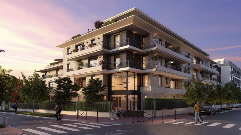 Superbe penthouse neuf d&rsquo;exception à Saint Maur Des Fossés,  – 4 pièces – 3 chambres – 128.27 m²