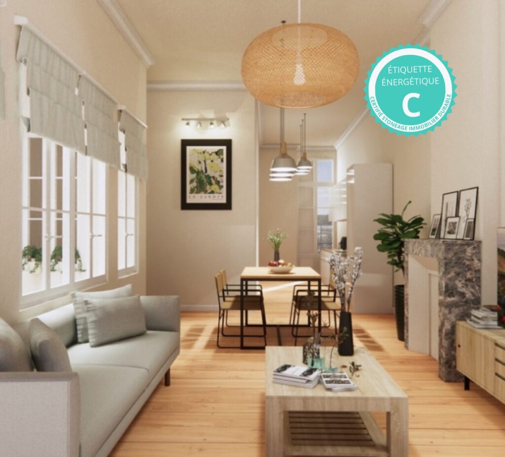 Duplex rénové avec 3 suites parentales – Quais de Bordeaux – 4 pièces – 3 chambres – 95 m²