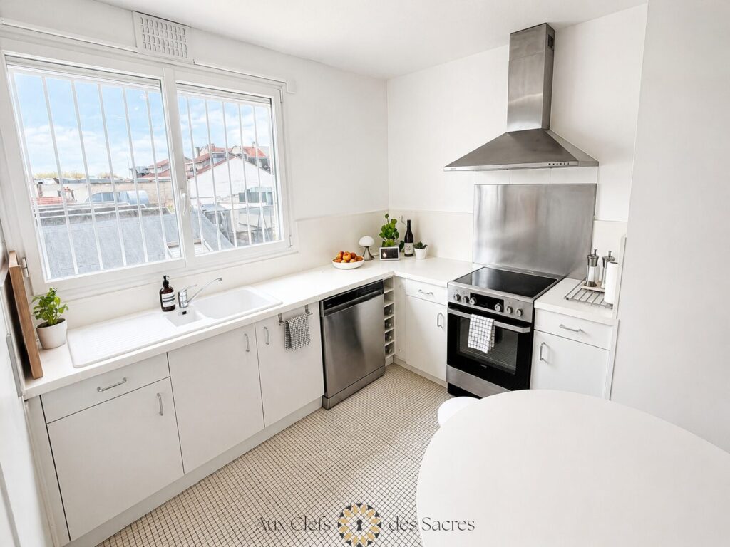 Appartement type 3/4 avec grand balcon filant et stationneme – 4 pièces – 3 chambres – 121.98 m²