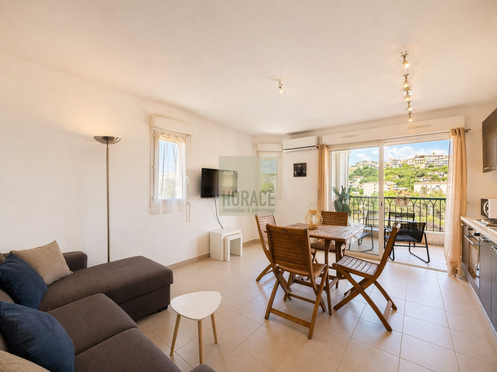 APPARTEMENT T3 PORT PORTO VECCHIO – 3 pièces – 2 chambres – 47.58 m²