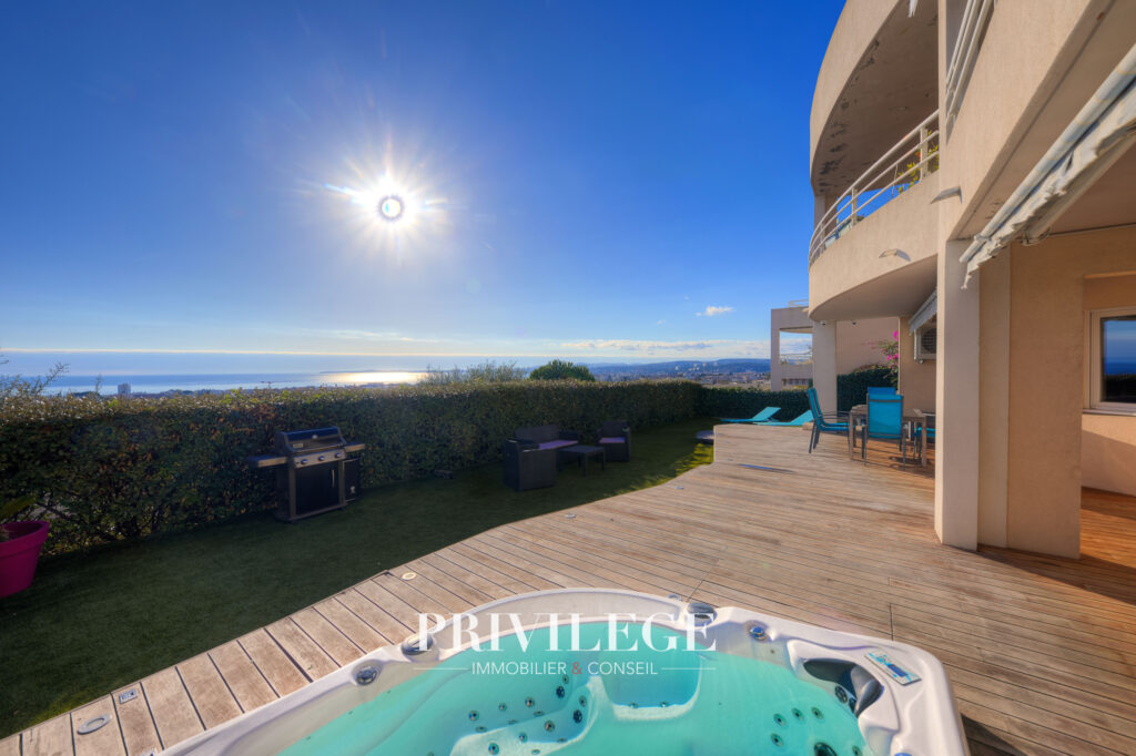 Saint-Laurent-du-Var   Les Plateaux Fleuris : Appartement 4  – 4 pièces – 3 chambres – 84 m²