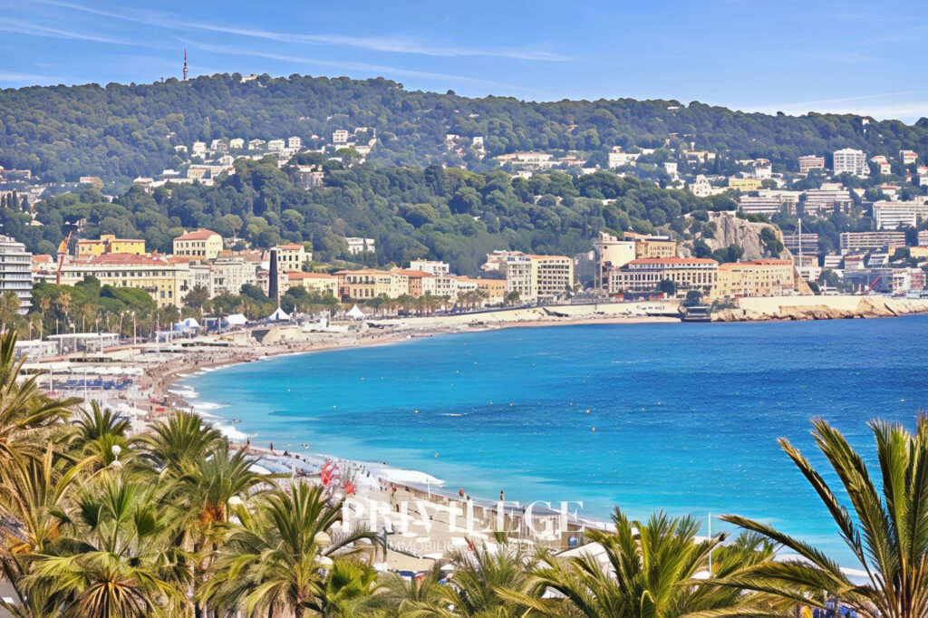 Vue mer imprenable   Appartement d&rsquo;exception sur la Promenad – 2 pièces – 1 chambre – 70 m²