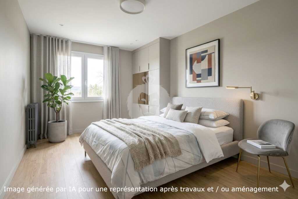 GRAND T3 TRAVERSANT QUARTIER LES MURIERS – 3 pièces – 2 chambres – 75 m²