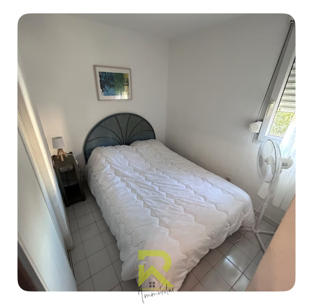 Le Cap D&rsquo;Agde Mail de Rochelongue – vue mer – 3 pièces – 2 chambres – 43 m²