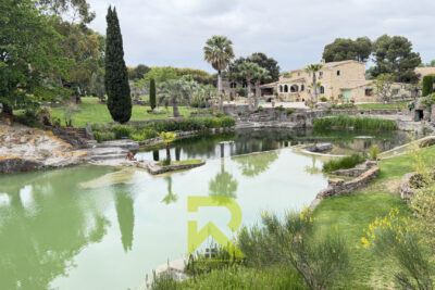 Propriété d&rsquo;exception   Jardin remarquable sur 12 hectares   – 6 pièces – 7 chambres – 206 m²
