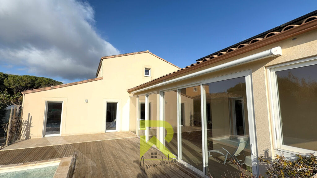 Villa de prestige avec piscine Le Grau d&rsquo;Agde (34300) – 7 pièces – 4 chambres – 220 m²