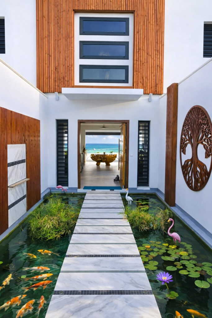 VILLA DE LUXE AVEC VUE MER 180o – SAINT FRANCOIS – 7 pièces – 5 chambres – 254.6 m²
