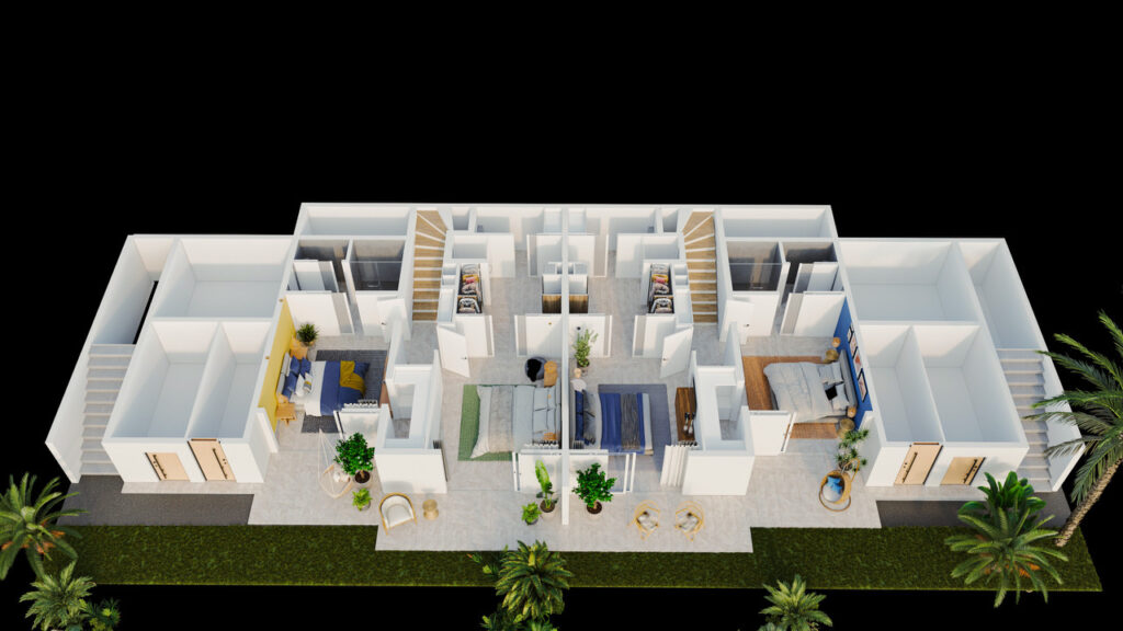 Magnifique Duplex T4 vue sur Golf – 4 pièces – 3 chambres – 115 m²