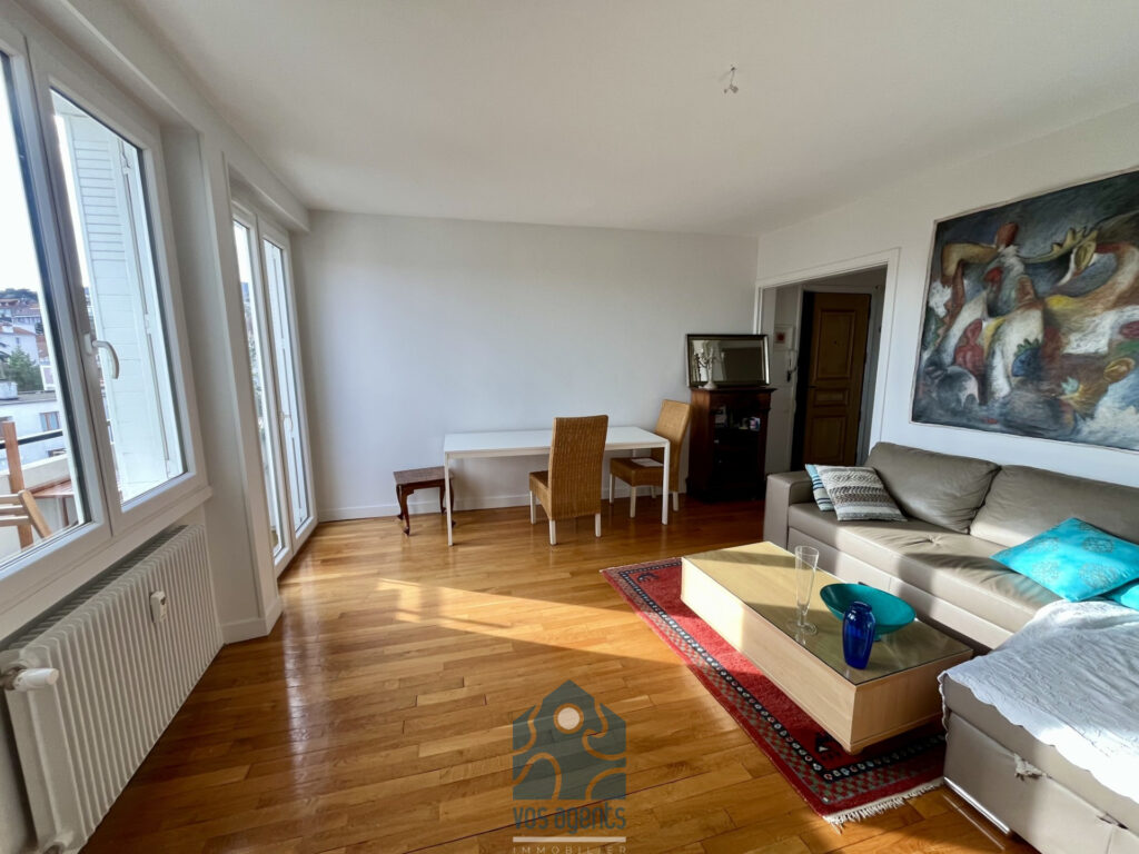Appartement 3 pièces avec balcon, terrasse et cave – 3 pièces – 2 chambres – 66.2 m²