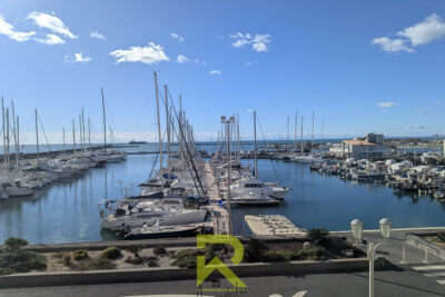 vue mer exceptionnelle, appartement rénové 50m2 T3, terrasse – 3 pièces – 2 chambres – 50 m²