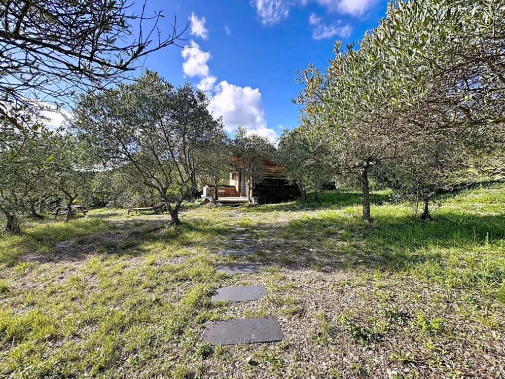 Parcelle avec nombreux oliviers. – 5 pièces – 4 chambres – 174 m²