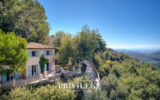 Vue Mer et Village de Cabris   Maison 5 Pièces 160 m2 – 5 pièces – 4 chambres – 144.39 m²