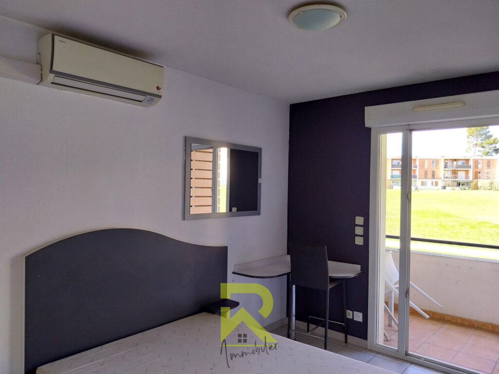 STUDIO REZ DE CHAUSSÉE TERRASSE BÉZIERS – 1 pièce – NR chambres – 18.7 m²