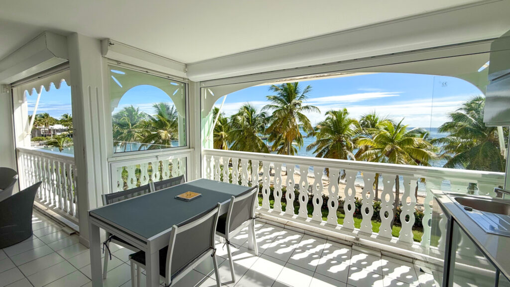 Appartement T2 – Vue Mer – Saint-François  – 2 pièces – 1 chambre – 60 m²