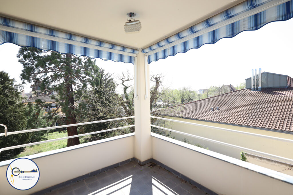 Appartement Colmar 3 pièces 90m2 + balcon + garage  – 3 pièces – 2 chambres – 90.36 m²