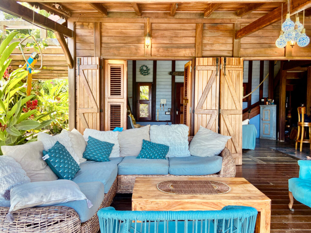 Propriété de charme avec vue mer, côte sous-le-vent, – 6 pièces – 4 chambres – 185 m²