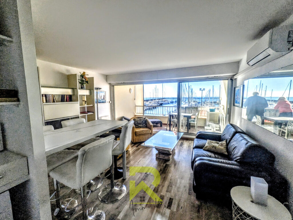 vue mer exceptionnelle, appartement rénové 50m2 T3, terrasse – 3 pièces – 2 chambres – 50 m²