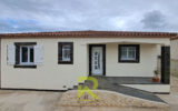 Villa plain-pied 134 m2  Vue sur l&rsquo;étang   Terrain 1470 m2 – 4 pièces – 3 chambres – 134 m²