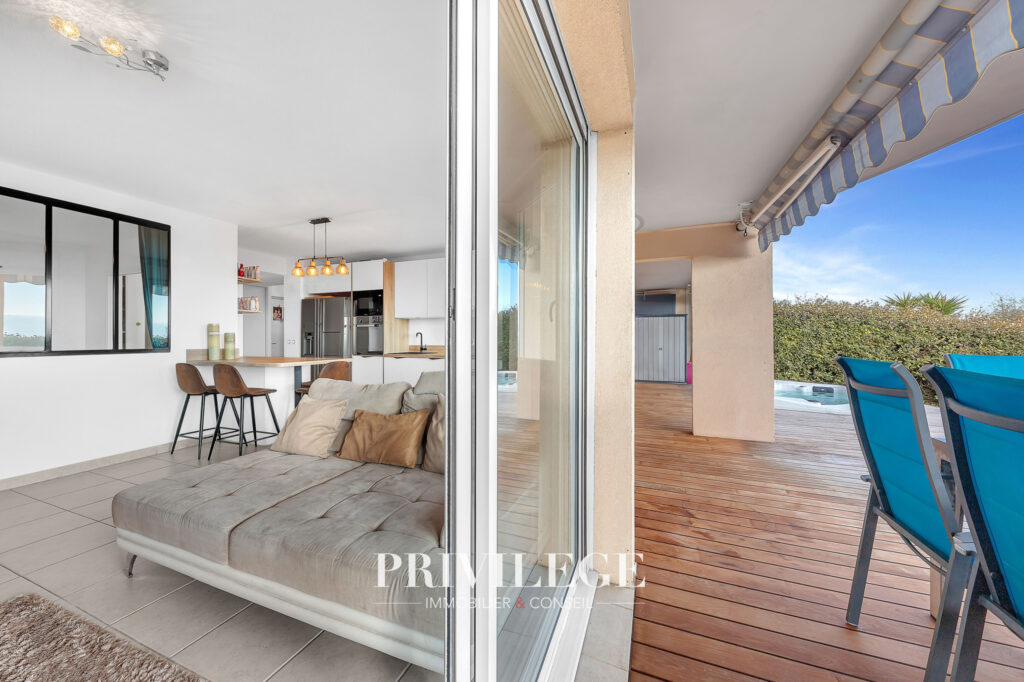Saint-Laurent-du-Var   Les Plateaux Fleuris : Appartement 4  – 4 pièces – 3 chambres – 84 m²