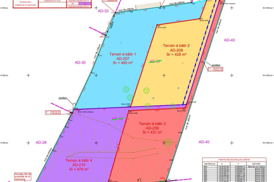 Terrain à vendre à Saint-paul-lès-durance
