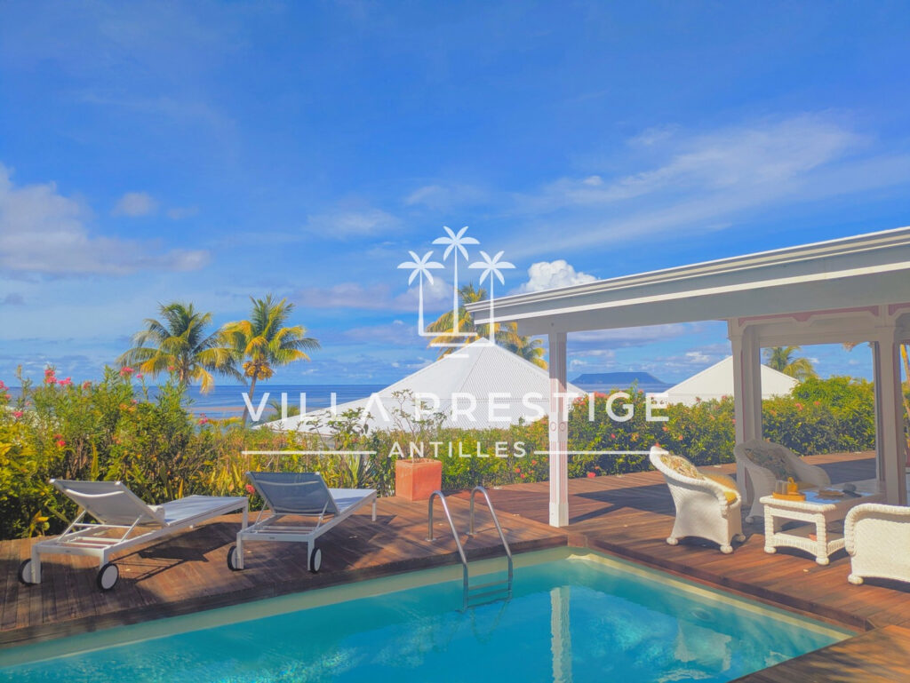 VILLA 3 SUITES PISCINE ACCES PLAGE VUE MER – 4 pièces – 3 chambres – 98.9 m²
