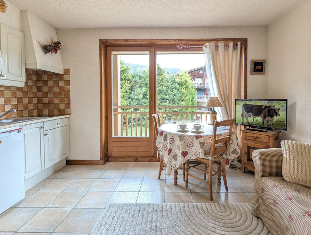Studio de charme   Secteur Megève Odier / Proximité Jaillet – 1 pièce – NR chambres – 25.74 m²
