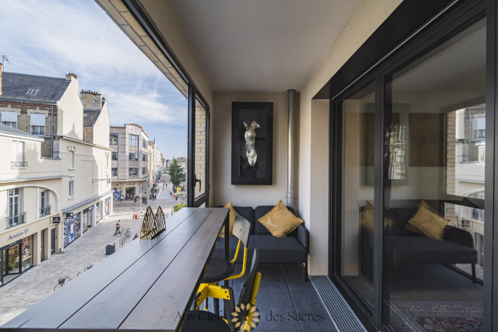 Appartement T2 meublé hypercentre Reims – 2 pièces – 1 chambre – 43 m²