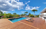 SUPERBE VILLA VUE MER 4 CHAMBRES+BUREAU – PISCINE – DESHAIES – 6 pièces – 4 chambres – 195 m²