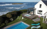 Villa d&rsquo;exception face à la mer avec piscine et spa – 6 pièces – 4 chambres – 125 m²