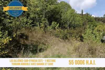 Terrain à vendre à Ollières-sur-eyrieux
