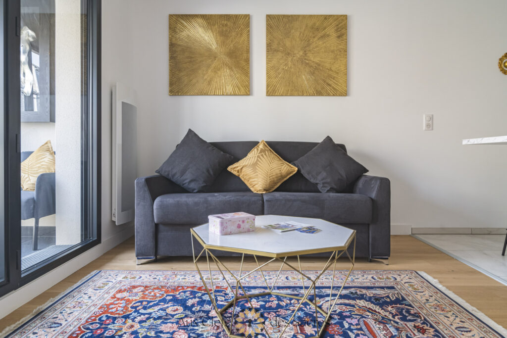 Appartement T2 meublé hypercentre Reims – 2 pièces – 1 chambre – 43 m²