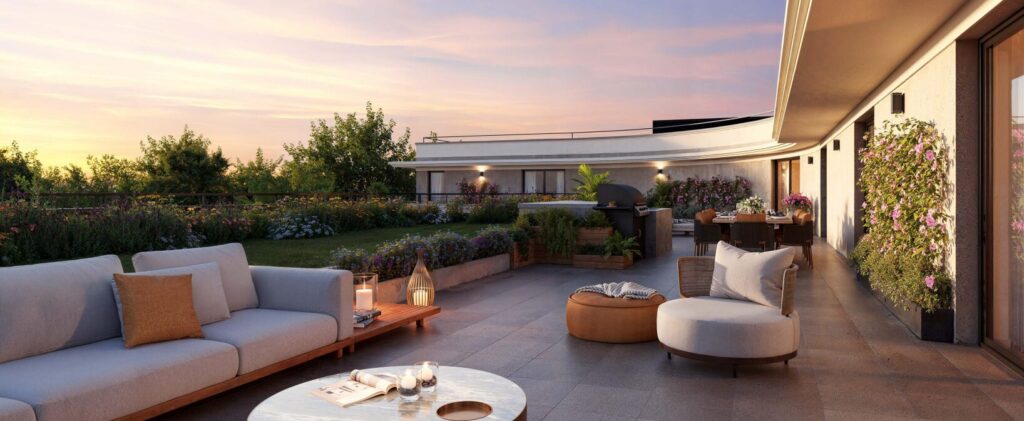 Superbe penthouse neuf d&rsquo;exception à Saint Maur Des Fossés,  – 4 pièces – 3 chambres – 128.27 m²