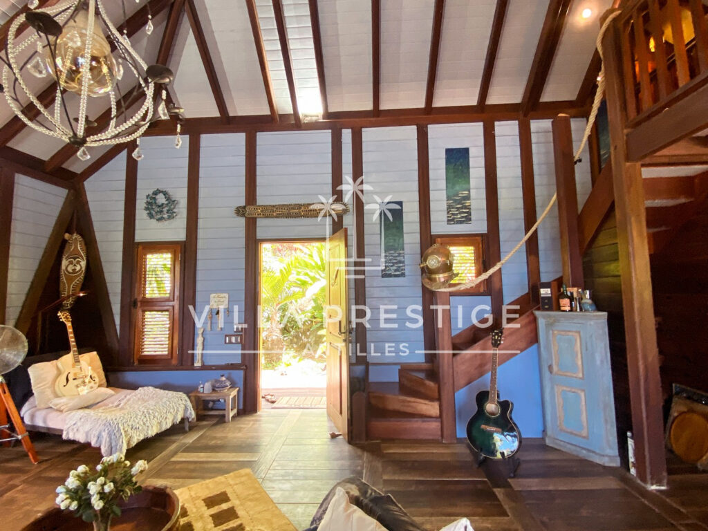 Propriété de charme avec vue mer, côte sous-le-vent, – 6 pièces – 4 chambres – 185 m²