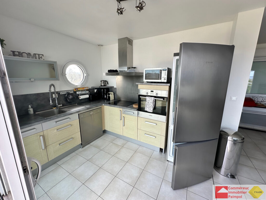 À VENDRE   PLOUBAZLANEC – Maison 5 pièces avec vue mer excep – 5 pièces – 4 chambres – 120 m²