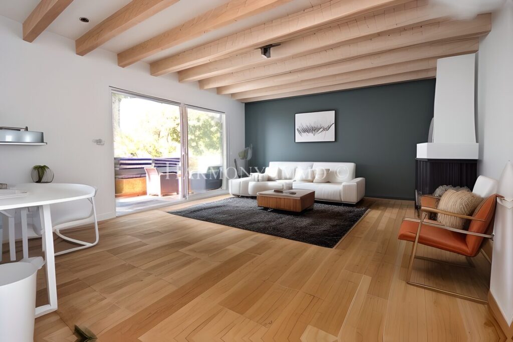 Très belle vue mer, plage à 30 mètres. – 4 pièces – 2 chambres – 80 m²