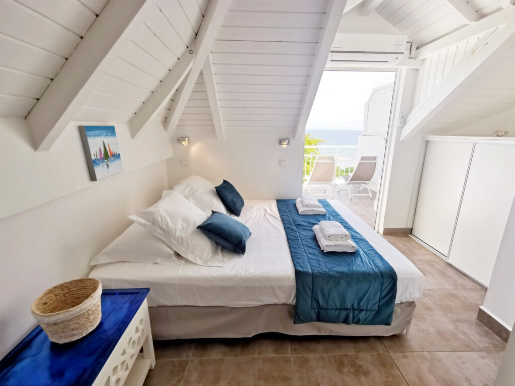 Superbe DUPLEX – Vue Mer panoramique et accès plage de sable – 3 pièces – 2 chambres – 64.4 m²