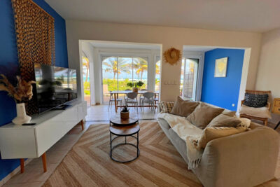 MAISON DE PLAGE FACE A LA MER A ST FRANCOIS – 4 pièces – 3 chambres – 109 m²